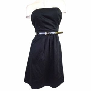 3/$25 The Limited Size 0 Black Strapless Dress